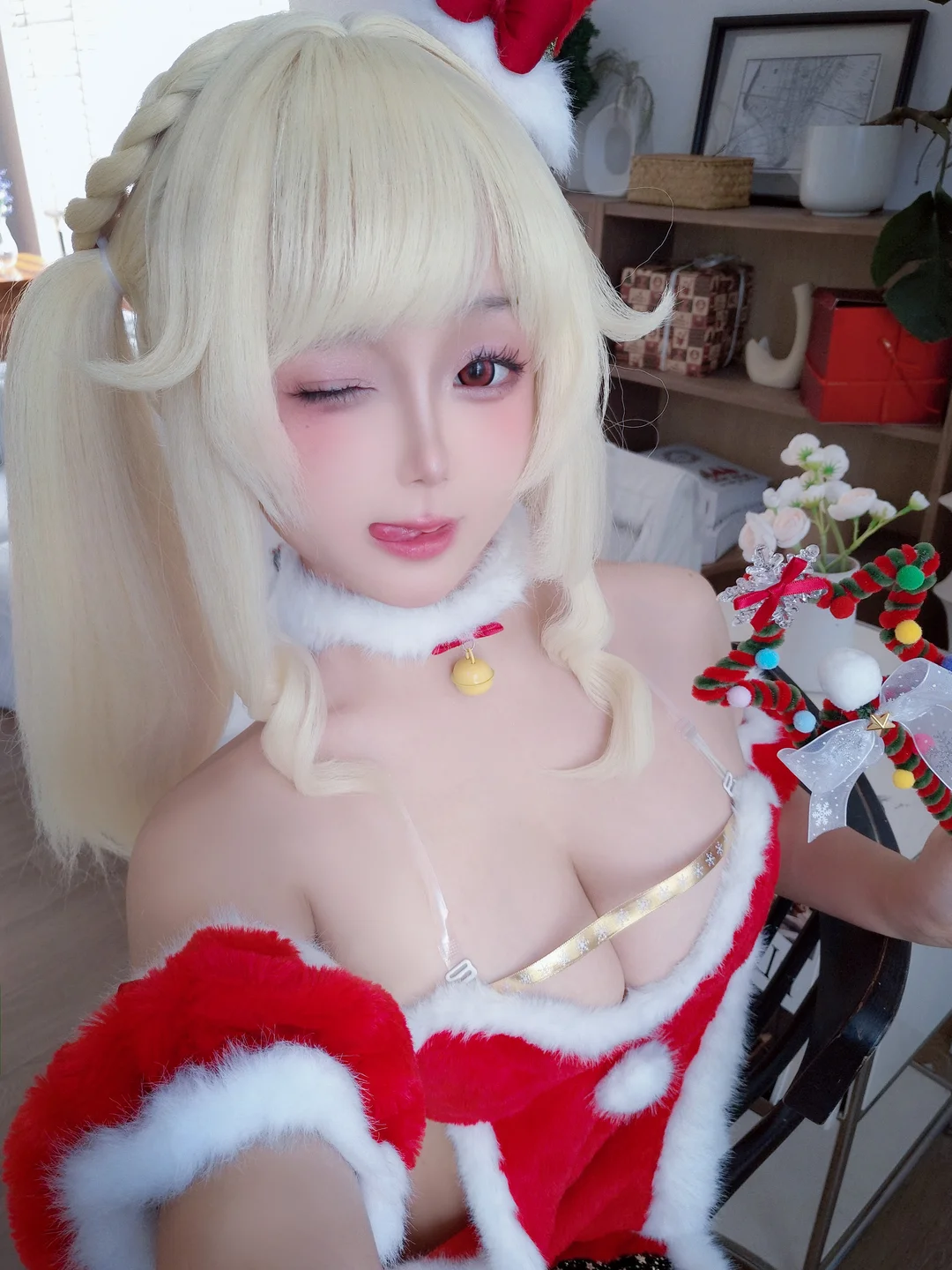 日奈娇 - 圣诞 [185P,5V-1.64GB] tg@simisebaisi 【丝足阁】167.webp